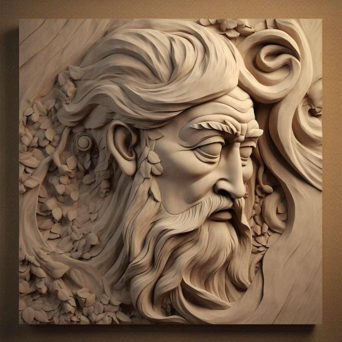 نموذج ثلاثي الأبعاد لآلة CNC 3D Art 